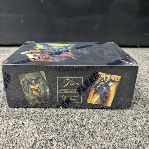 1994 Fleer Flair MARVEL UNIVERSE CARDS INAUGURAL EDITION BOX Factory Sealed - Picture 4 of 5